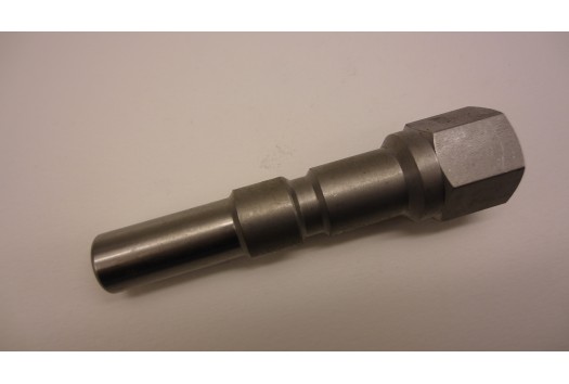 Stiknippel Rustfri, 1/4" indv. BSP