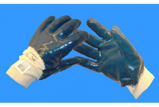 Blue Grip handske, halvdyppet CE 8