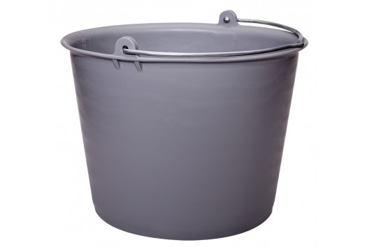Plastspand grå 20 ltr.