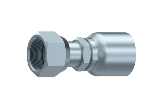 Preskobling 1/4" slange, 9/16" ORFS female