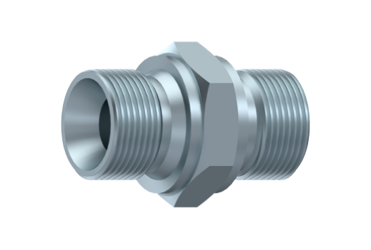 Brystnippel BSP 3/8" x 3/8", 0,8mm gennemgang