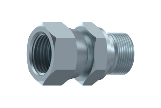 Brystnippel BSP 1/4" udv. x 1/4" indv.